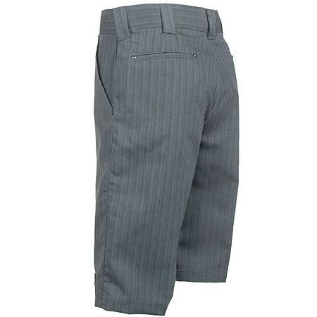 Dickies Shorts: Men's Grey Stripe WR878 GA Regular Fit 13 Inch Shorts