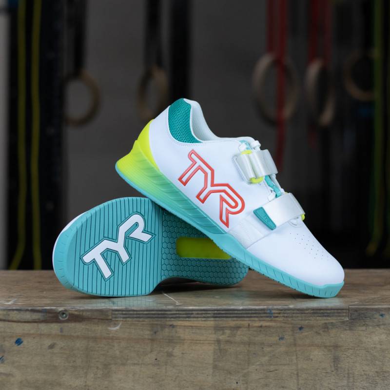 Weightlifting Shoes TYR L-1 Lifter - Turquoise - WORKOUT.EU