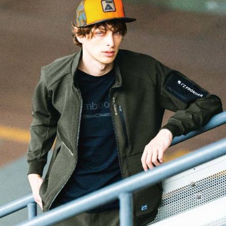 アイズフロンティア] 9980 防風A.D.ストレッチジャケット