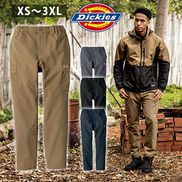 Dickies ディッキーズ 秋冬作業服 作業着 ストレッチテーパードカーゴ
