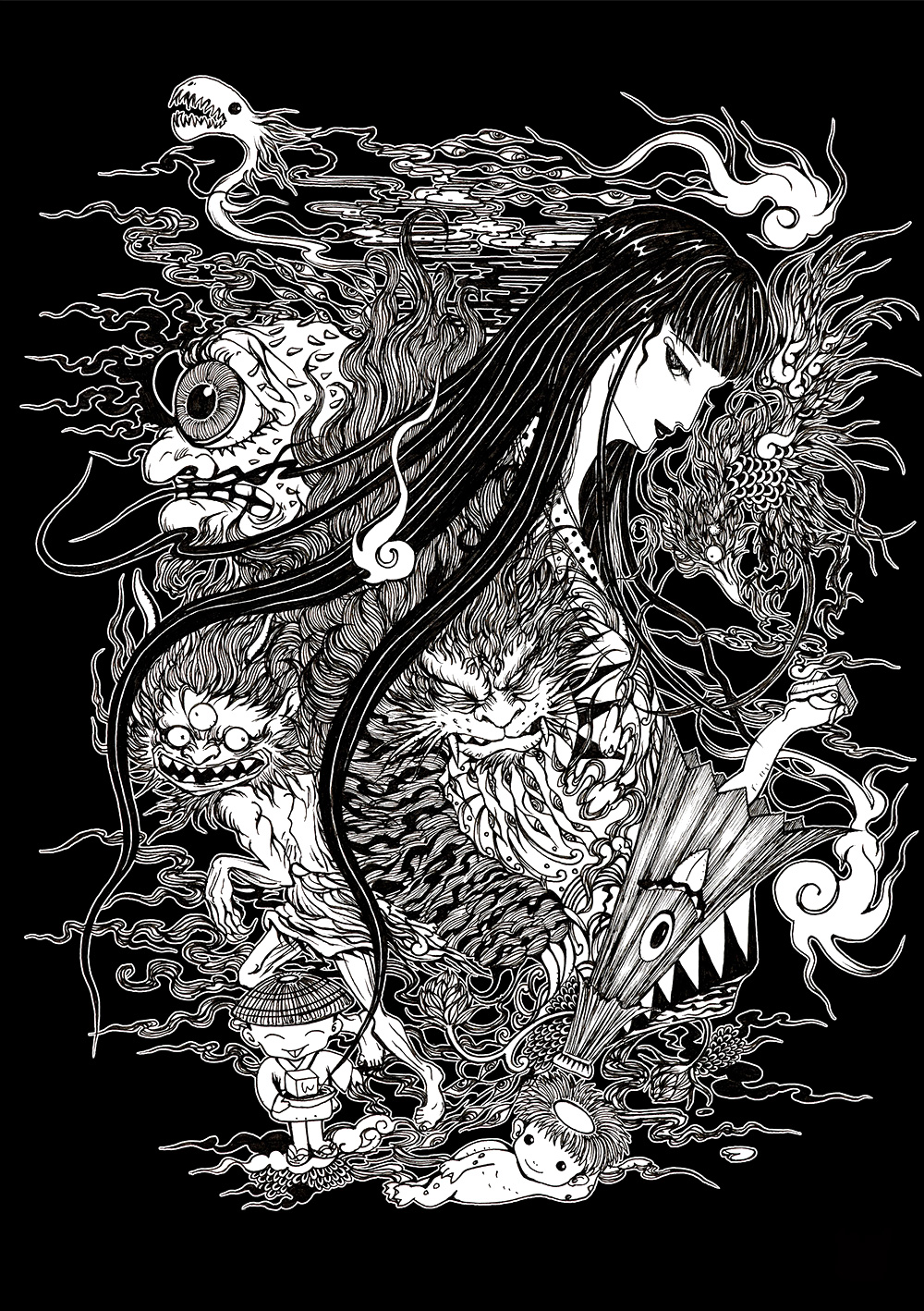 Yoshitaka Amano×Yumihiko Amano Notable Works