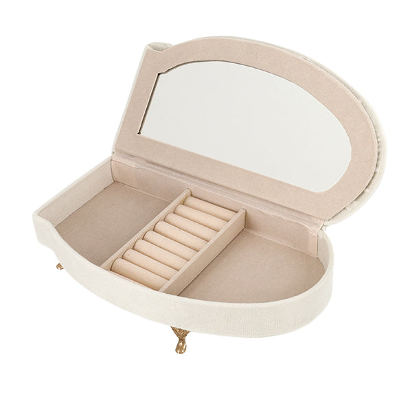 小物入れ 『ジュエリーボックス エレガントソファ ミラー付き