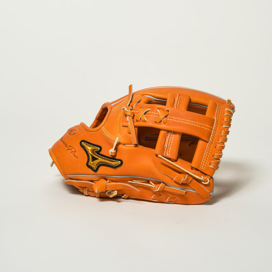 ミズノ】硬式グラブ/内野手用/送料無料/1AJGH22013/右投げ/オレンジ