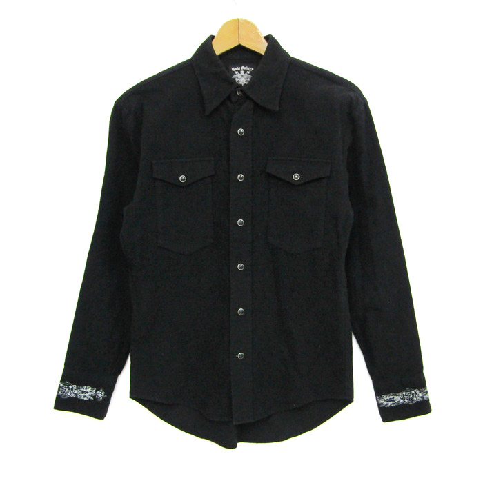 ルードギャラリーブラックレーベル 長袖シャツ トップス バック