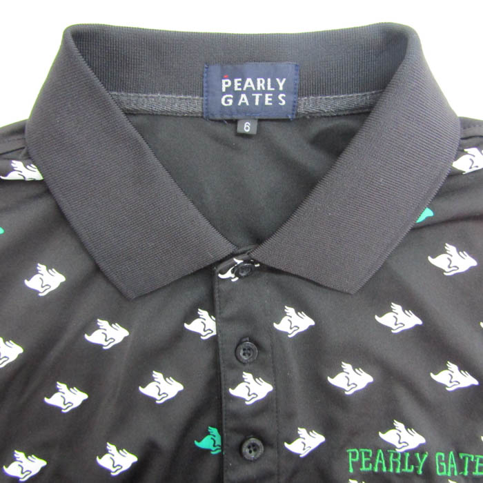 パーリーゲイツ ポロシャツ トップス 半袖 総柄 ゴルフウエア メンズ 6