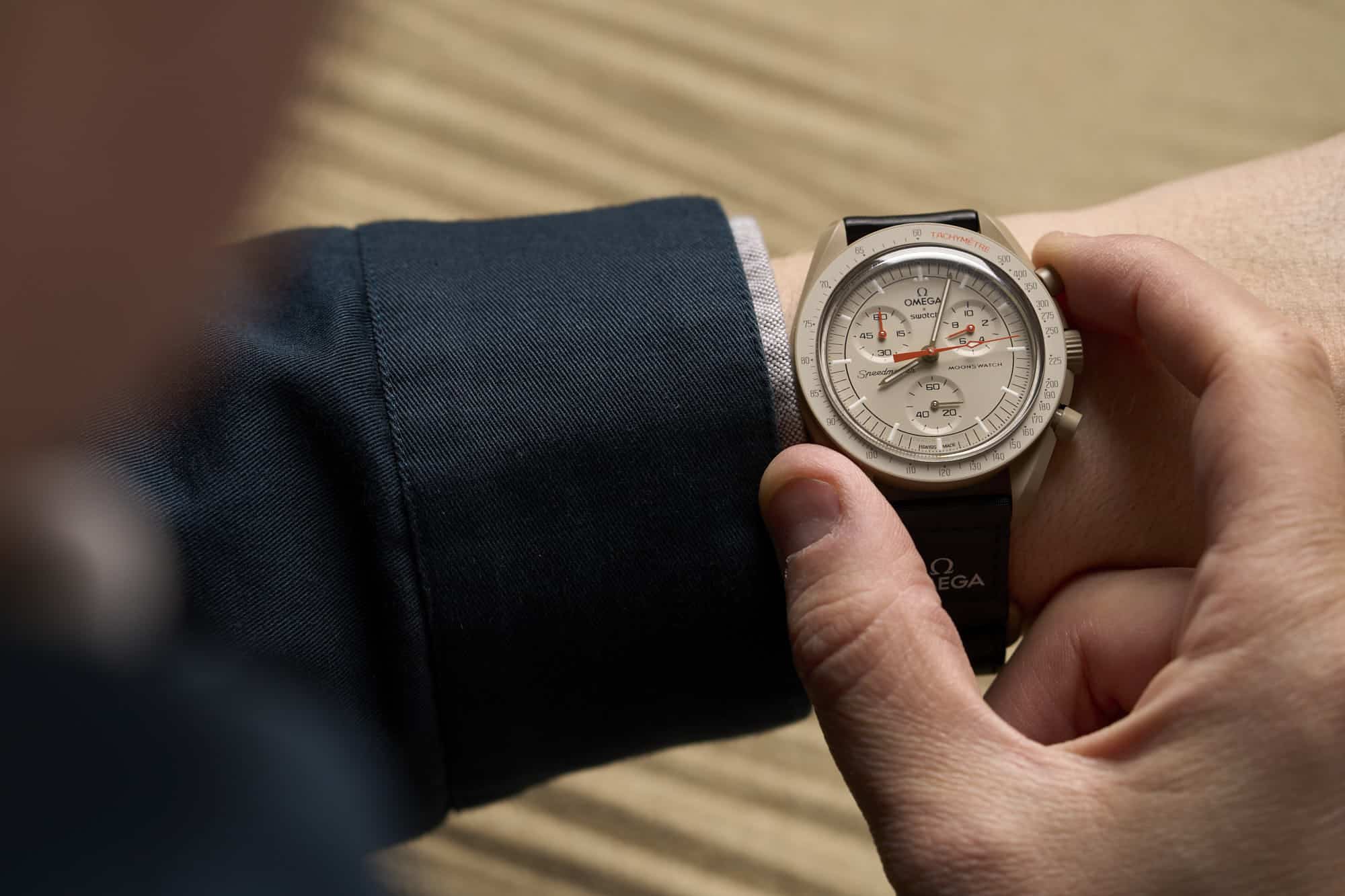 Review (with Video): Omega x Swatch BioCeramic Speedmaster