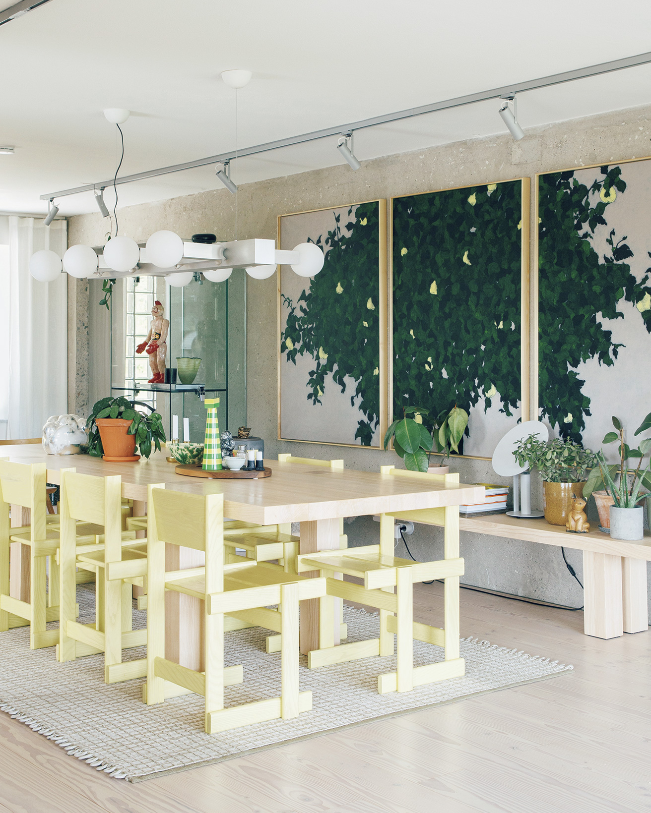 新鋭家具ブランド〈Hem〉で彩られたテラスハウス｜スウェーデン【北欧