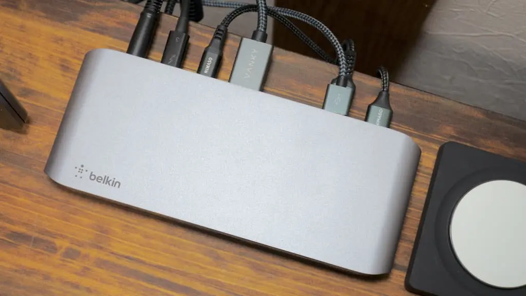 Belkin CONNECT Thunderbolt 3 Dock Proレビュー | Macとの接続は