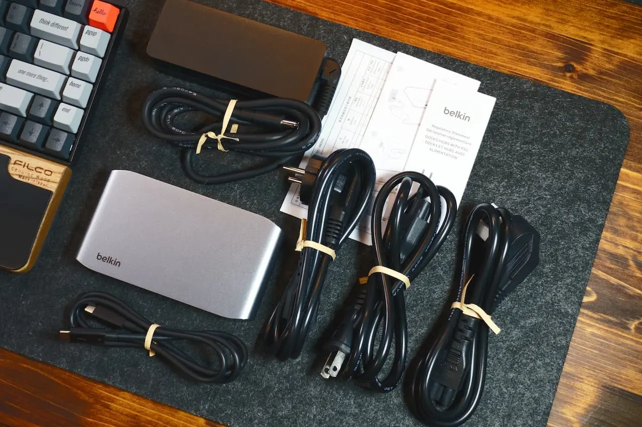 Belkin 5-in-1 Thunderbolt 4 ドッキングステーション レビュー | 96W