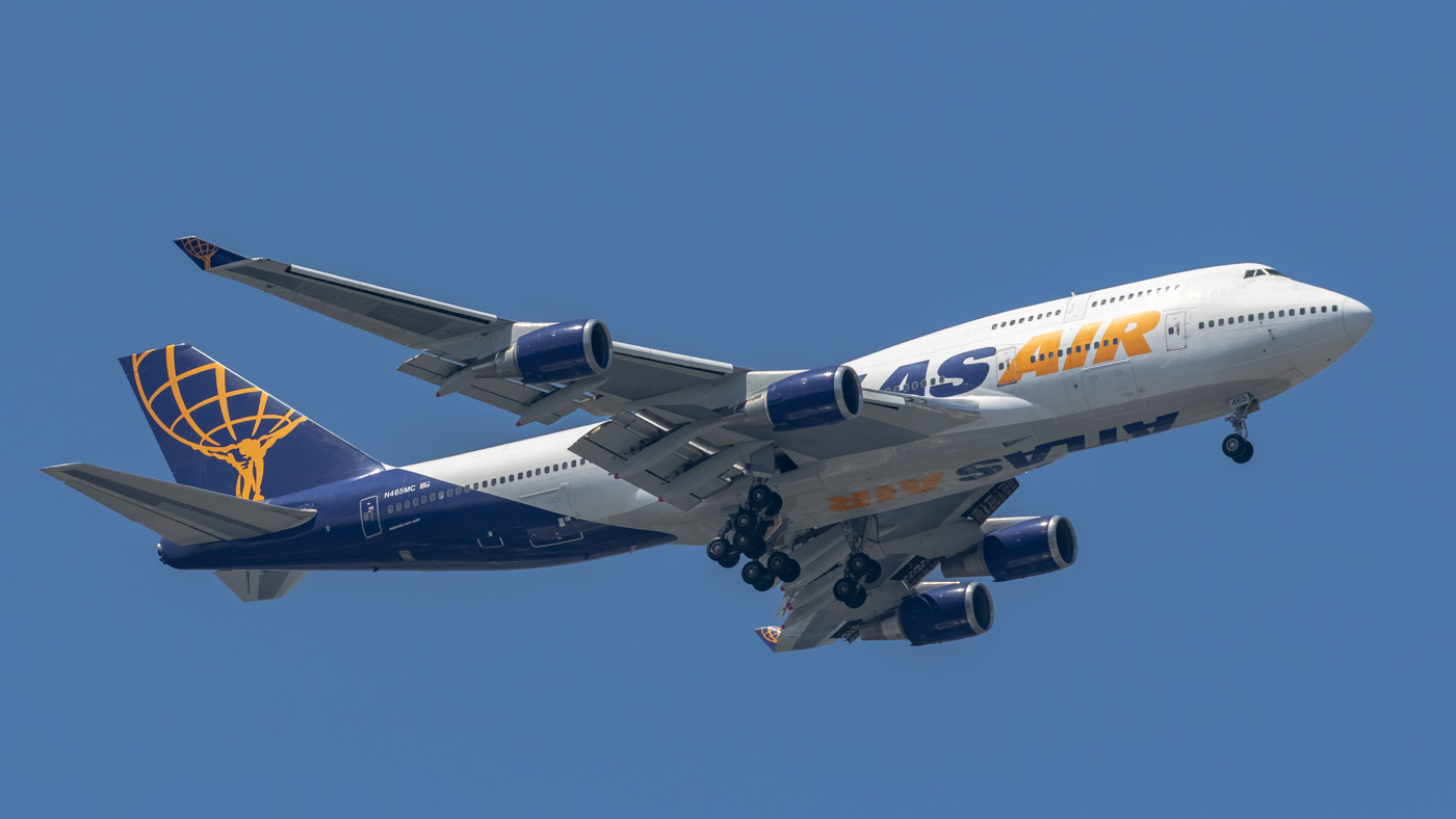 横田基地の航空機図鑑 ー アトラス航空 Atlas Air