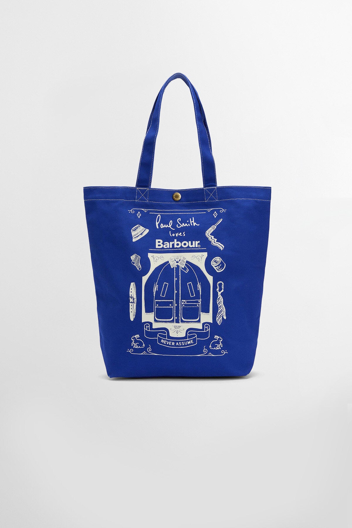 Paul Smith loves Barbour Best in Show Tote Bag Blue by Barbour