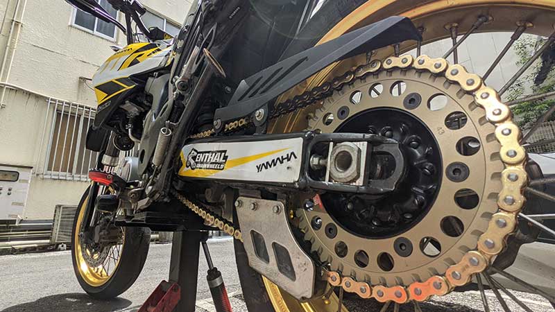 世界一詳しいWR250R/Xのスプロケ・チェーン交換！ | WR250Xの説明書