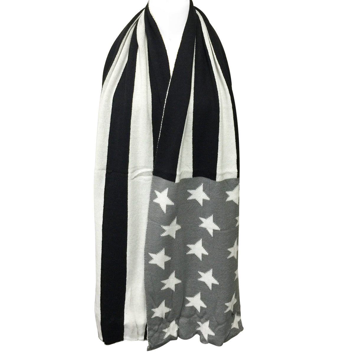 Wrapables Vintage Old Glory American Flag Scarf