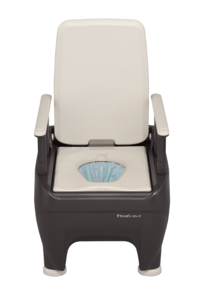 在宅介護×ラップポン | 水を使わず、臭いも漏らさず排泄物を自動密封