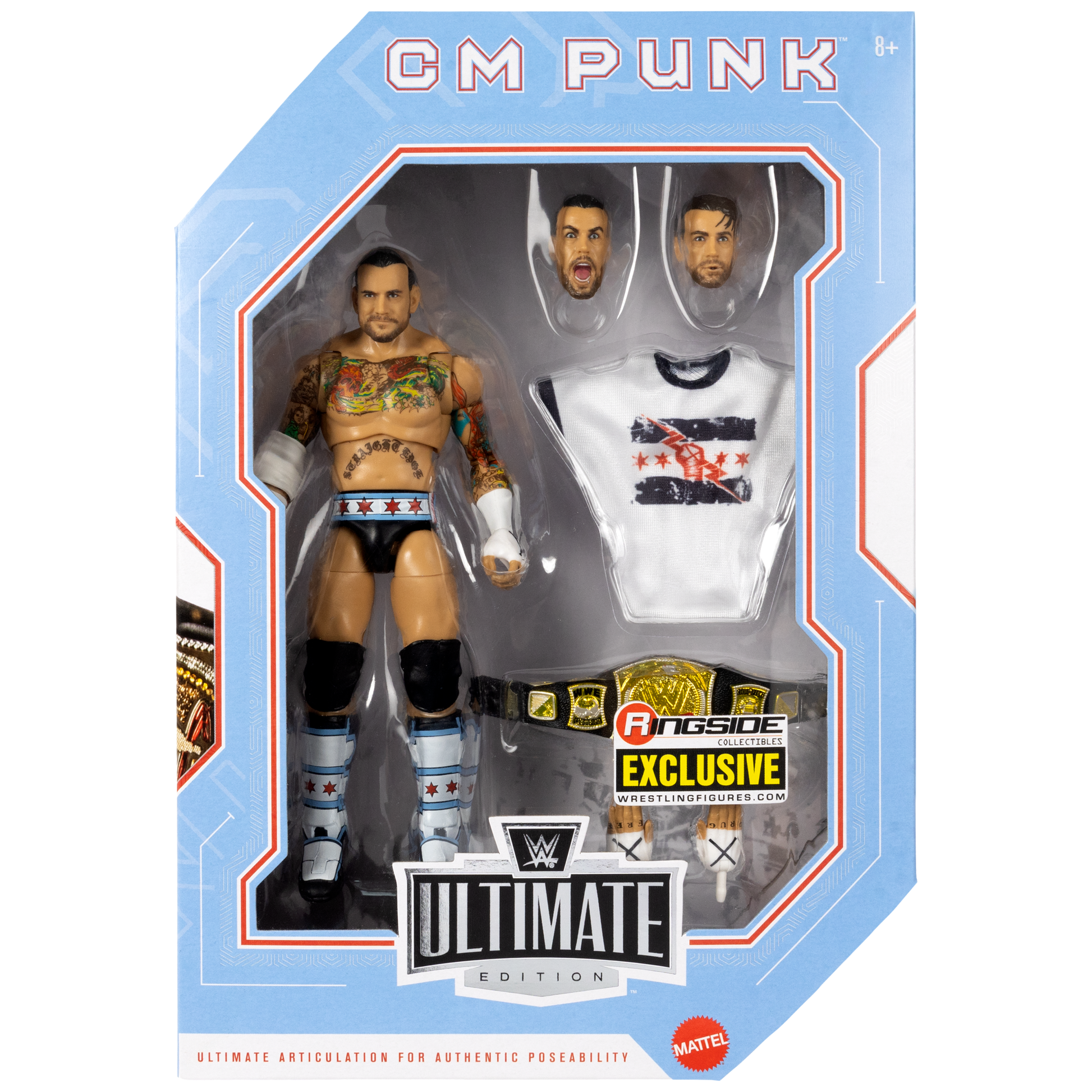 2024 WWE Mattel Ultimate Edition Ringside Exclusive CM Punk