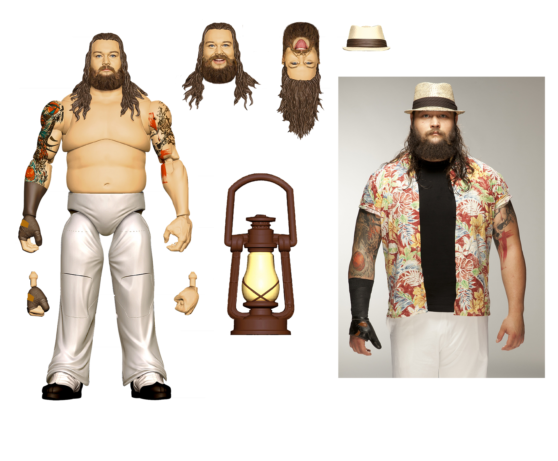 セール中】 【専用ケース付き】WWE Ultimate Bray Wyatt Bray Wyatt