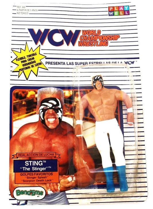 Just Toys & Play Well WCW Twistables & Bend-Ems – Wrestling Figure