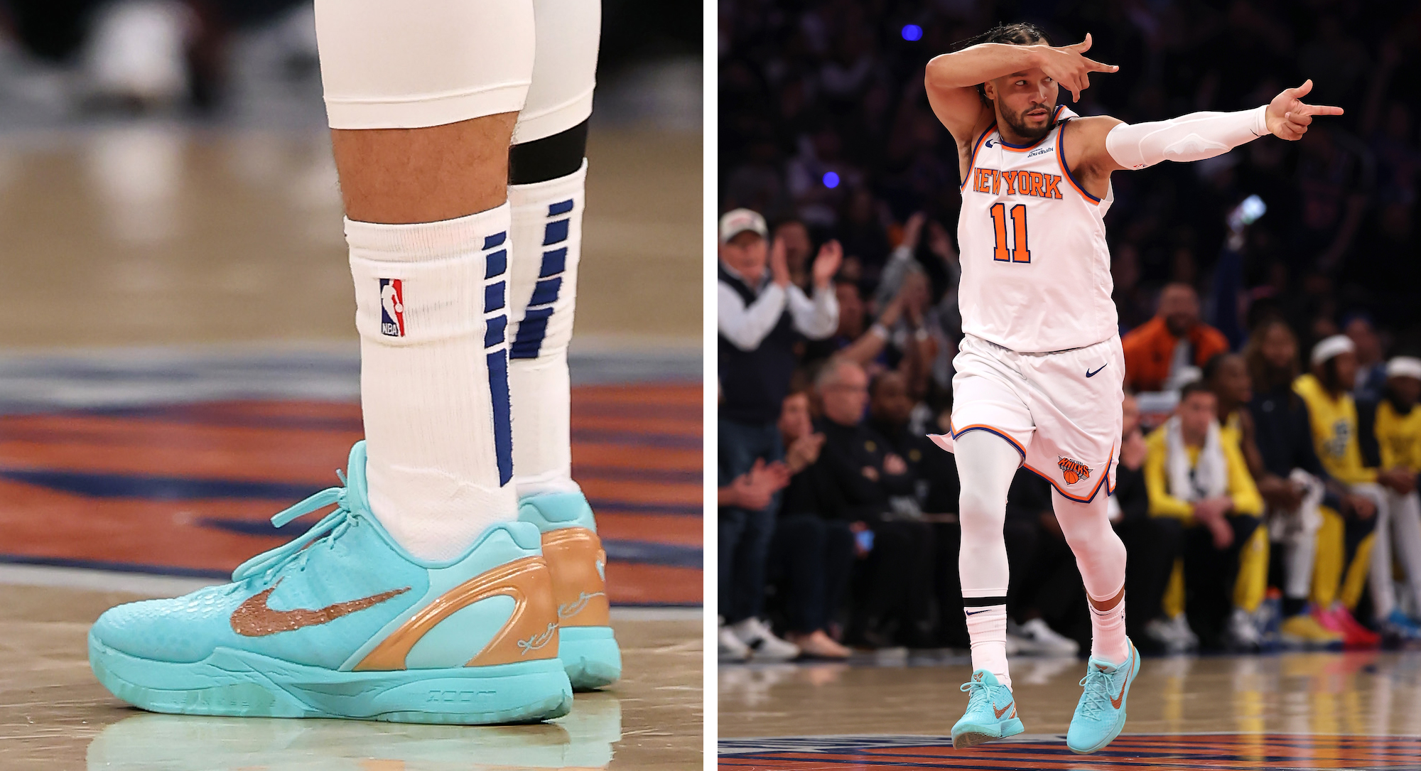 Jalen Brunson Nike Kobe 6 Statue of Liberty IQ5774-300 Release Date