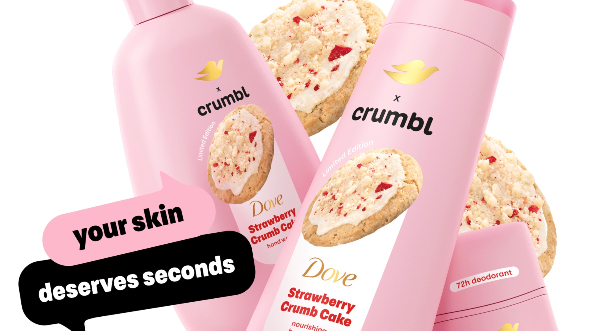Dove Teams Up with Crumbl for Second Limited-edition Drop