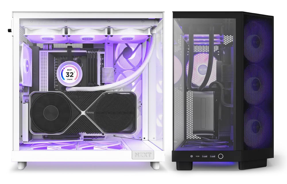 NZXT H6 FLOW RGB White｜WEST