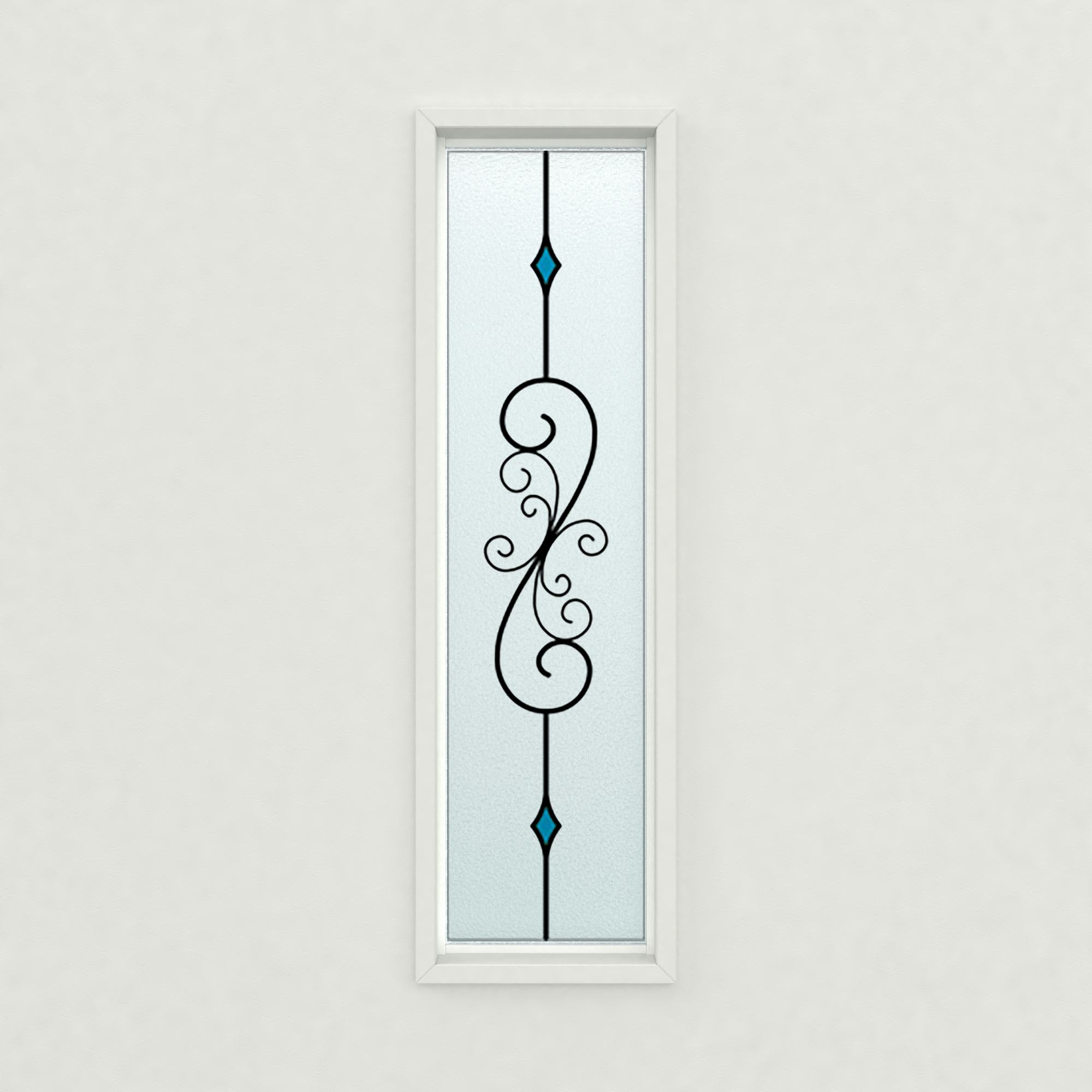 ステンドグラス風装飾ガラス(ラインアートカラー) LC01｜オーダー