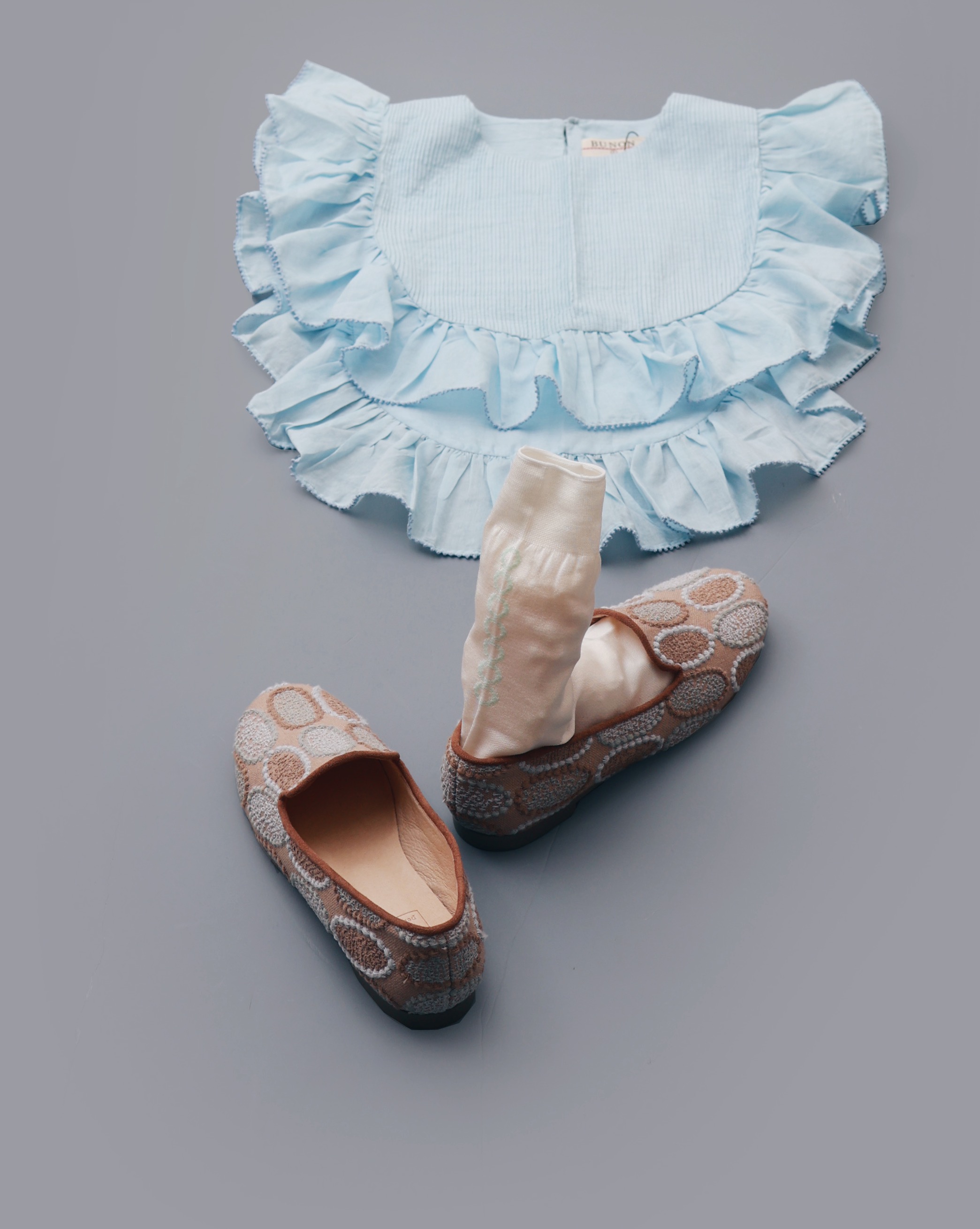 mina perhonen ミナペルホネン aurinko シューズ -tarte-