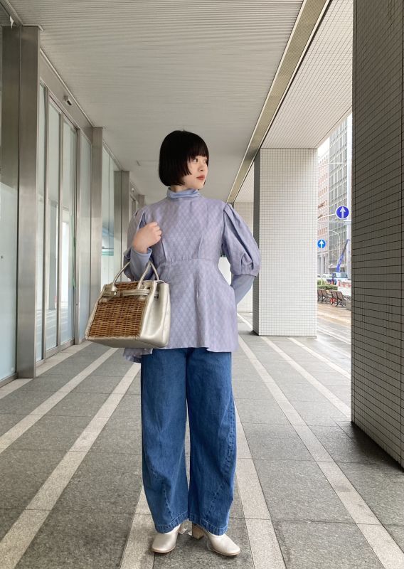 leur logette ルールロジェット 別注!! Ornament jacquard top