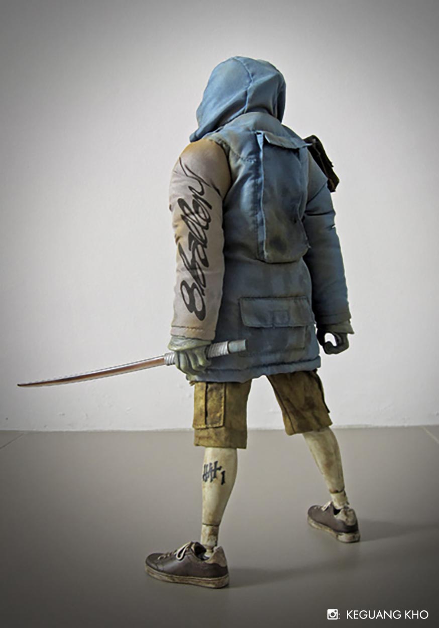 Seven Bones TK Kyoku by Ashley Wood (one sixth) toy release info