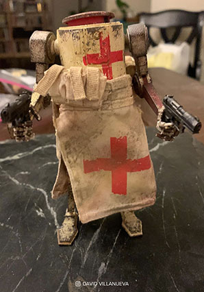 World War Robot Dropcloth (WWR and WWRp) action figures and toys