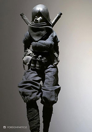 Underverse Ninja TK Dark by Ashley Wood (one sixth) toy release