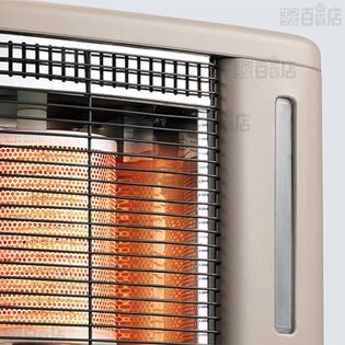 ベージュ] QUADS(クワッズ)/スチーム加湿機能付 電気ストーブ