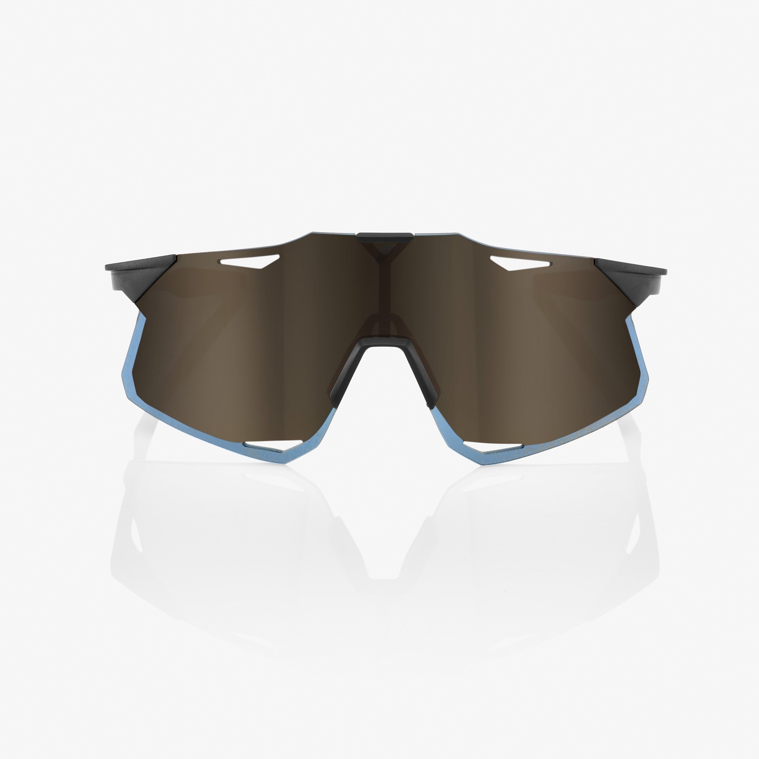 HYPERCRAFT - Matte Black - Soft Gold Mirror Lens – 100%