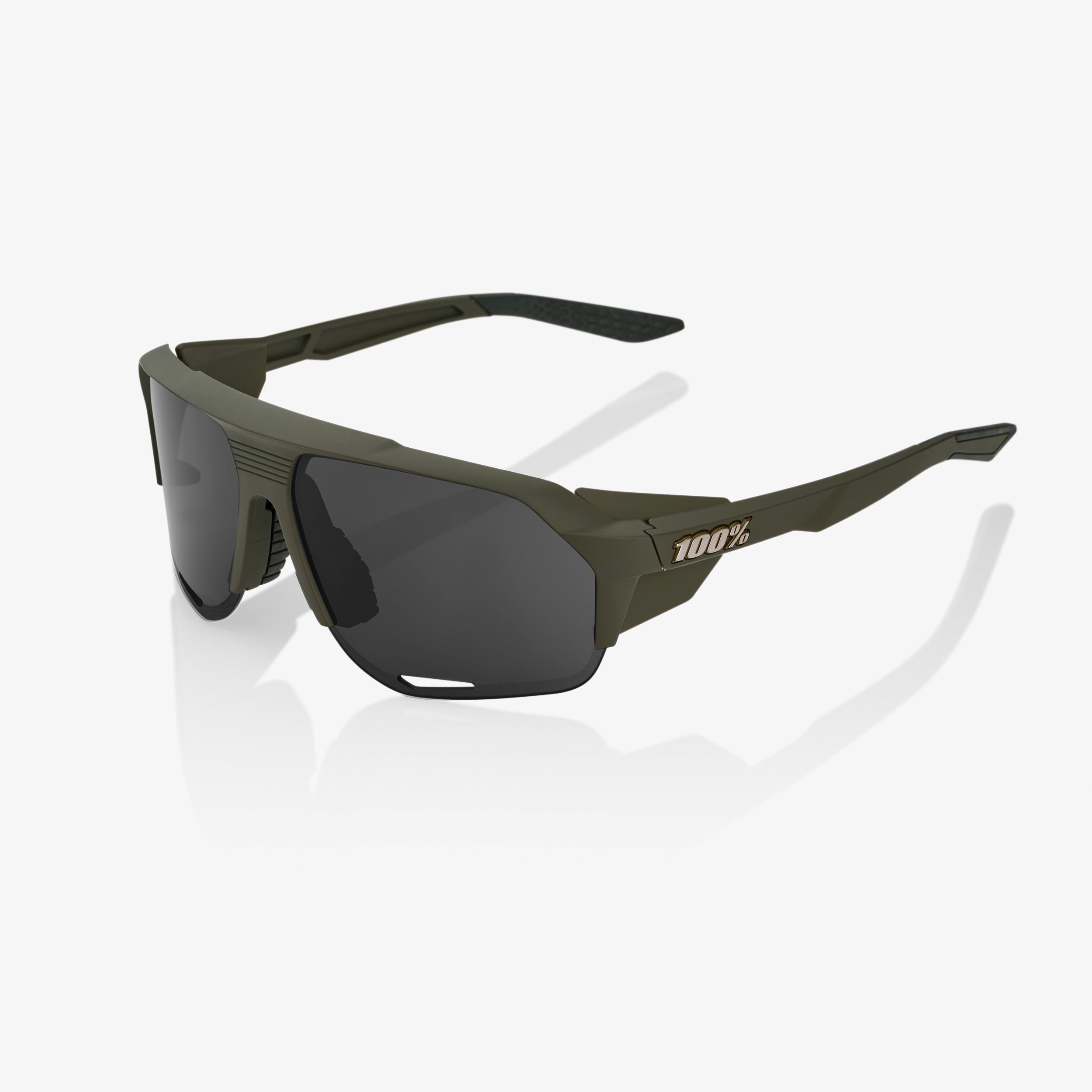 NORVIK™ - Matte Black - Grey PEAKPOLAR Lens – 100%