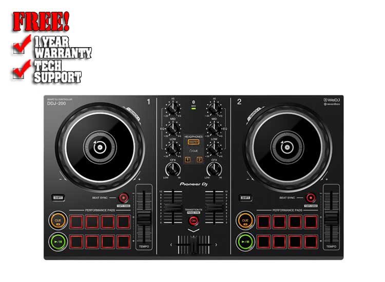 Pioneer DDJ-200 | DJ Controllers | Chicago DJ Equipment