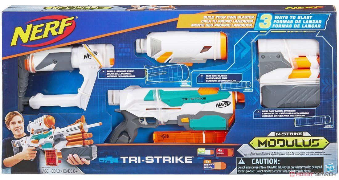 ナーフ N-ストライク モジュラス TRI ストライク (スポーツ玩具