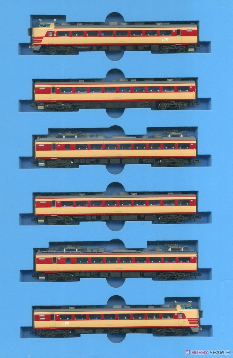 485系-1000・はつかり特急色 (6両セット) (鉄道模型) - ホビーサーチ