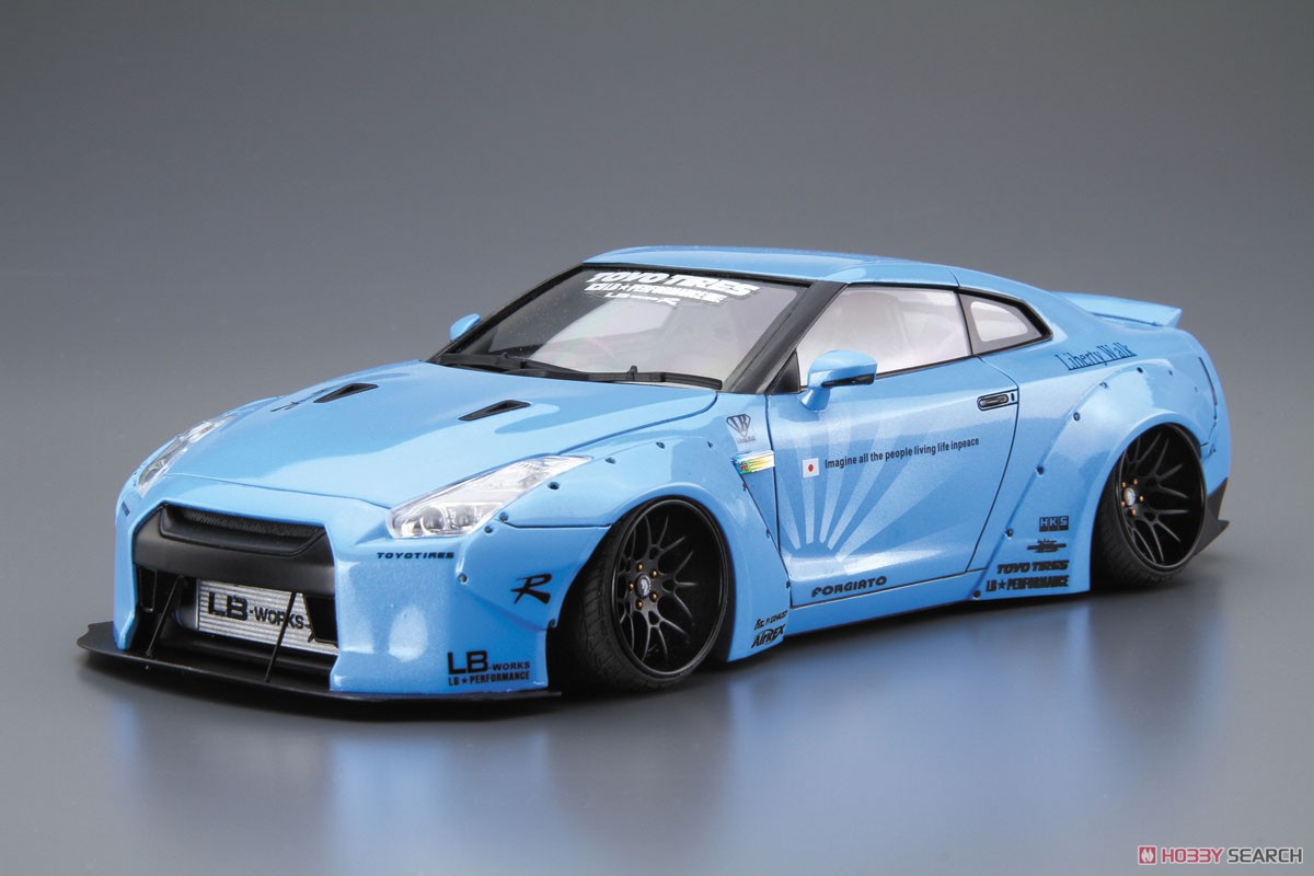 LBワークス R35 GT-R Ver.1 (プラモデル) - ホビーサーチ カーモデル