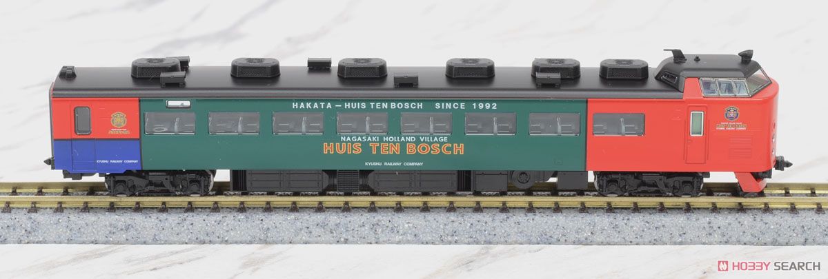 JR 485系特急電車 (ハウステンボス) セット (4両セット) (鉄道模型