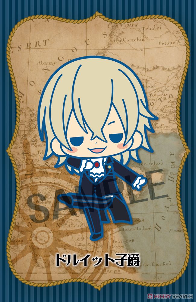 ラバーストラップコレクション 黒執事 Book of the Atlantic 10個