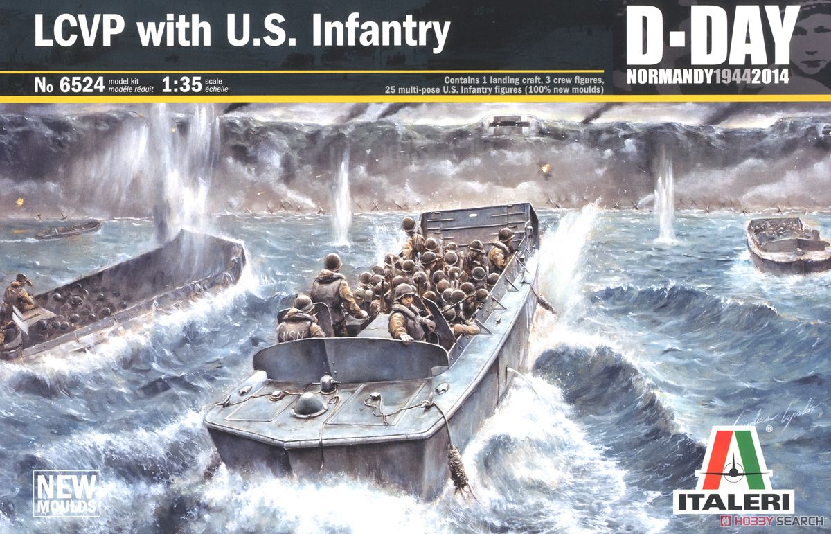 上陸用舟艇 LCVP (フィギュア28体付き) (プラモデル) - ホビーサーチ