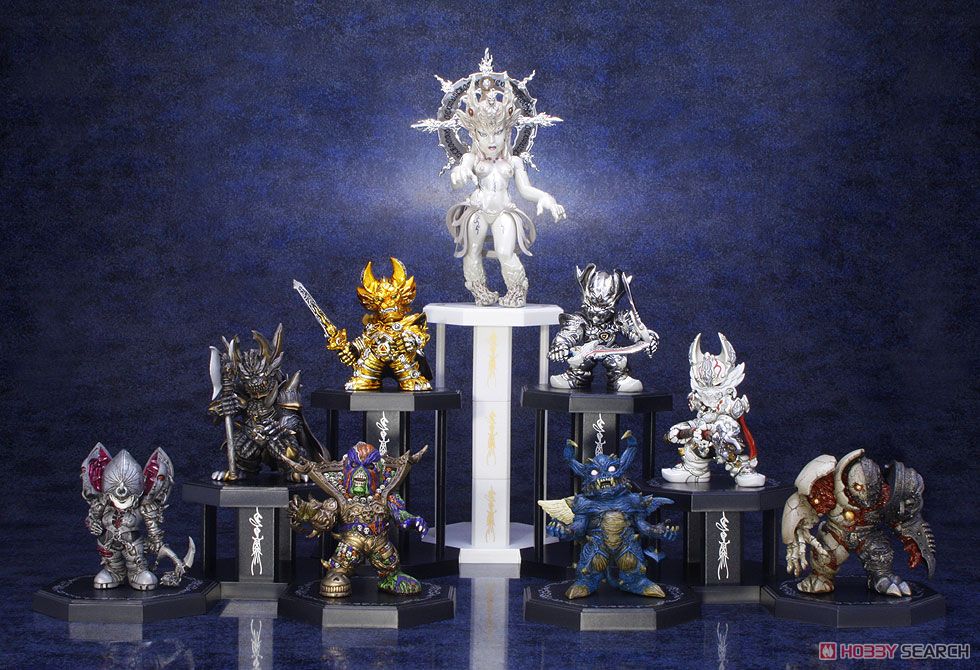 牙狼 デフォルメ魔戒コレクション コンプリートセット (完成品