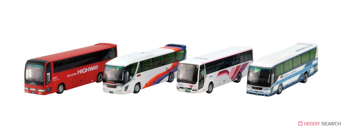 ザ・バスコレクション フェニックス号30周年記念 4台セット (鉄道模型