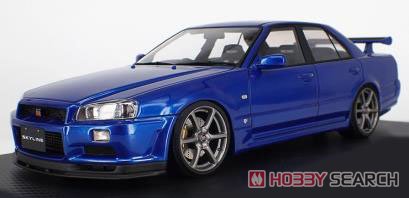 Nissan Skyline 25GT Turbo (ER34) Blue Metallic (ミニカー) - ホビー
