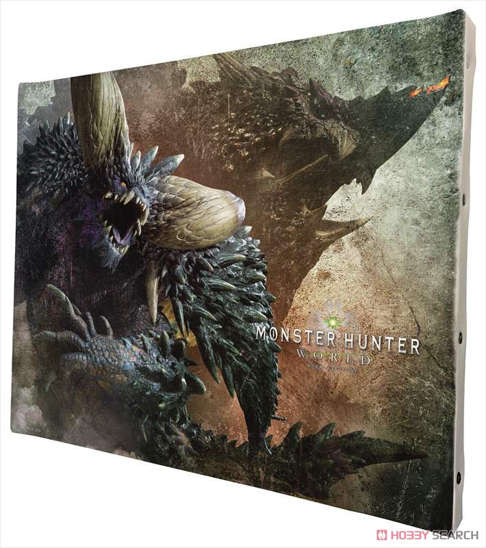 モンスターハンター：ワールド F3キャンパスアート ネルギガンテ×ゾラ