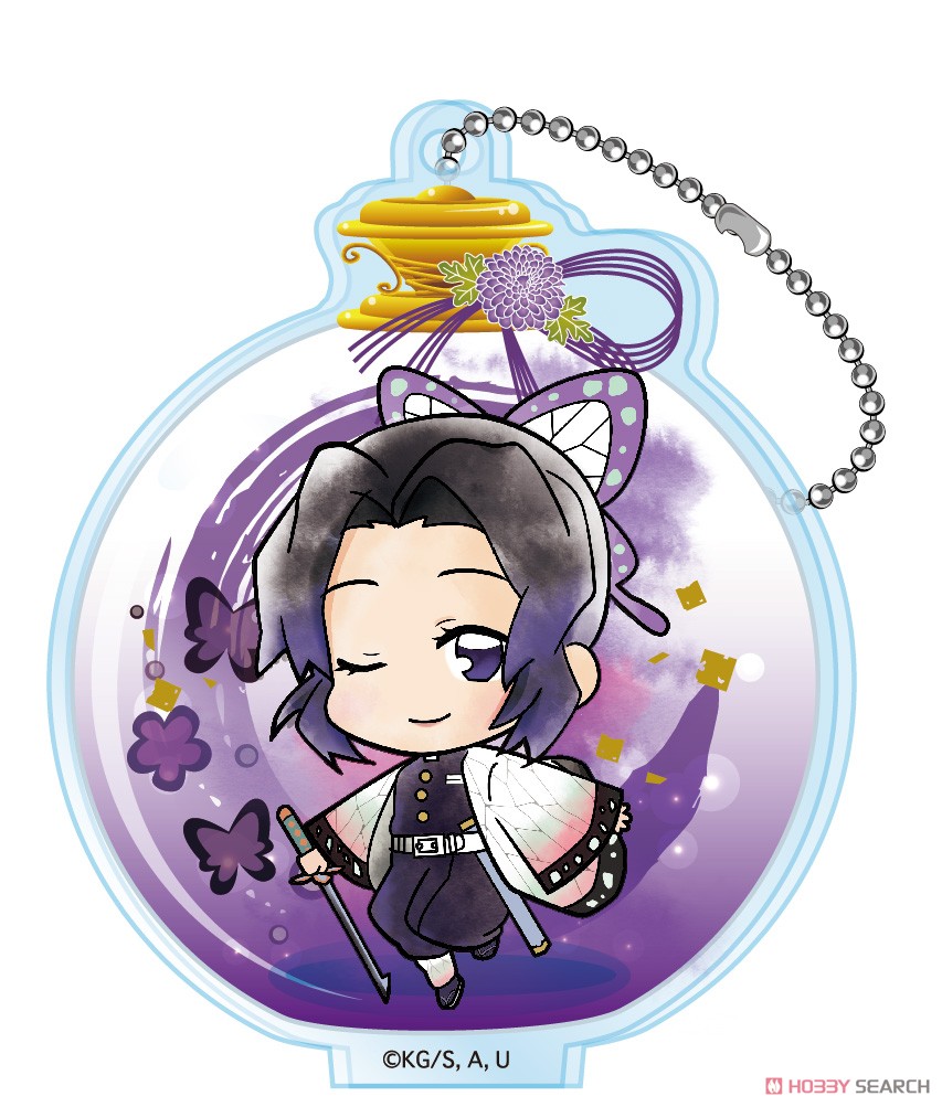 鬼滅の刃 とじコレ アクリルキーチェーン Vol.2 -花鳥風月- (9個セット