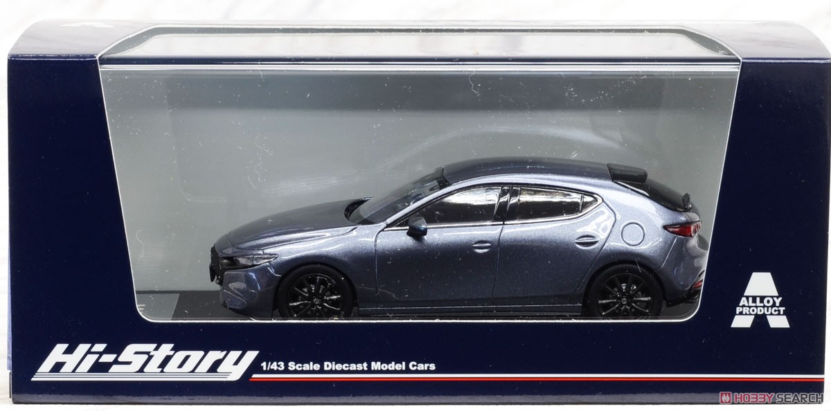 Mazda3 Fastback (2019) Machine Gray Premium Metallic (Diecast Car