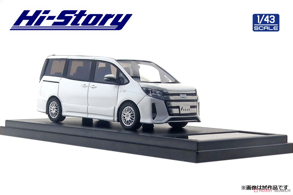 Toyota Noah Hybrid Si (2019) White Pearl Crystal Shine (Diecast
