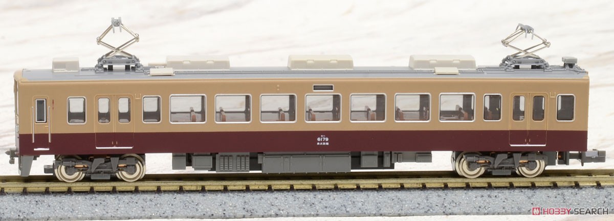 東武 6050型 (リバイバルカラー・6179編成) 2輛編成セット (動力付き