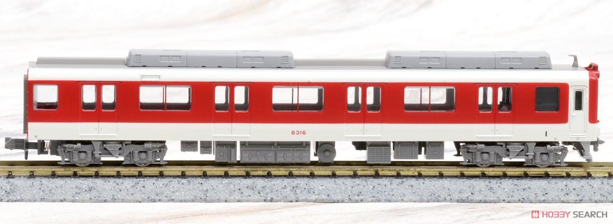 近鉄 8400系 田原本線・現行 空気バネ台車 (3両セット) (鉄道模型