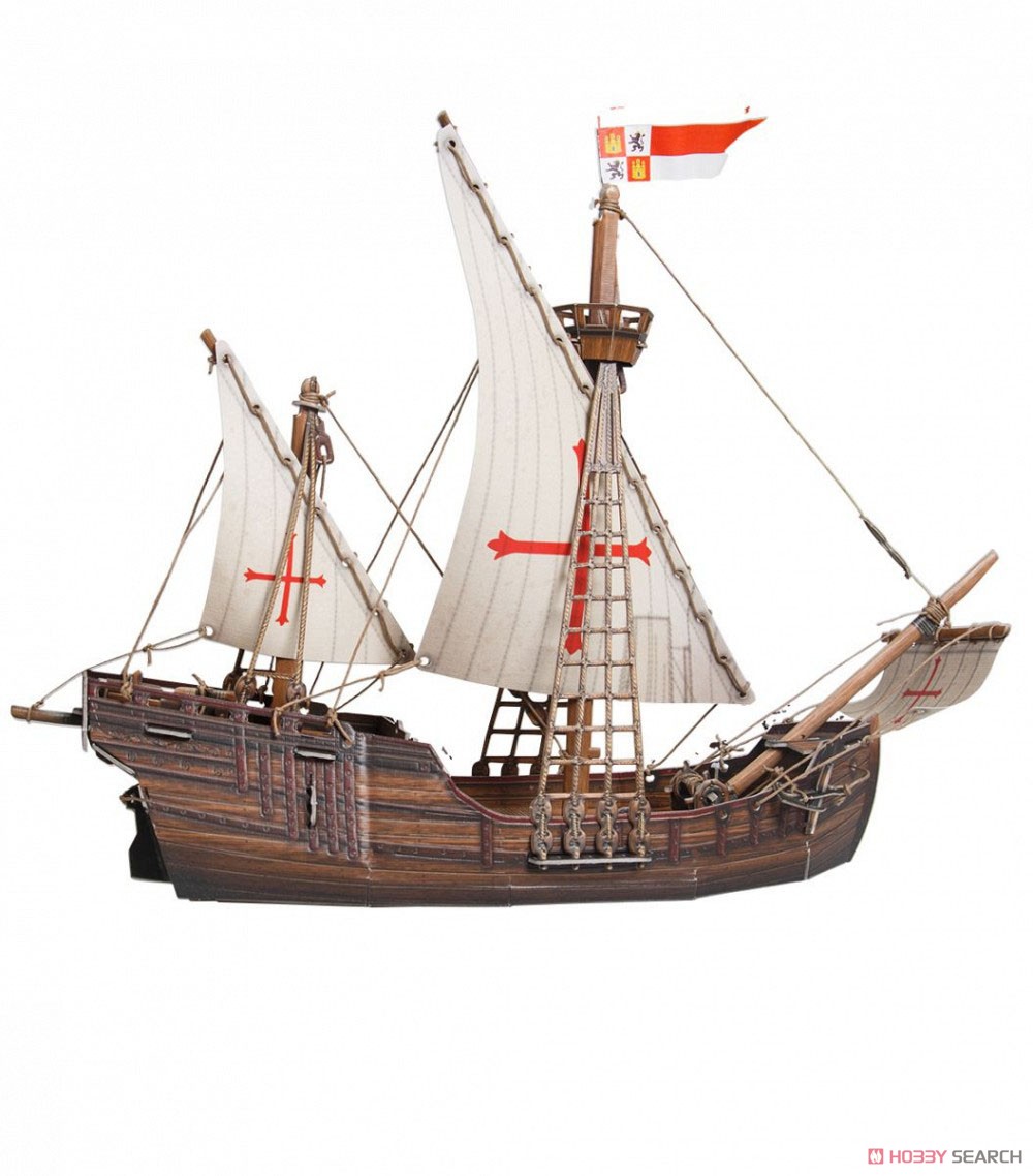 キャラベル船 (ペーパークラフト) - ホビーサーチ ミリタリープラモ